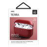 Чехол Uniq Terra Genuine Leather для AirPods Pro, красный