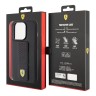 Ferrari для iPhone 15 Pro Max чехол GripStand PU Perforated Hard Black