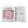 Hello Kitty для Airpods 1/2 чехол Liquid silicone 3D Rubber Kitty Head Pink