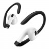 Держатель Uniq Loop sports ear hooks для наушников AirPods 3 (2021) | Pro 2 (2022), белый/черный (2 пары)