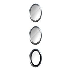 BLUEO Camera lens Armor metal для камеры Galaxy S23 | S23 Plus, Silver (3 шт)
