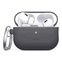 Elago для AirPods Pro 2 (all) чехол Silicone Hang case Dark Grey