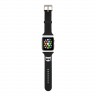 Ремешок Karl Lagerfeld Silicone Choupette head для Apple Watch 42-44-45 мм, черный