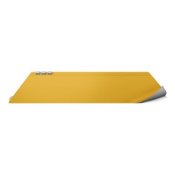 Uniq органайзер пространства Hagen reversible Desk Mat + 3 POD Mag buttons Canary Yellow/Chalk Grey