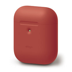 Чехол Elago Silicone case для AirPods 2 wireless, красный