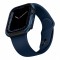 Чехол Uniq Valencia aluminium для Apple Watch 45/44 мм, Cobalt blue