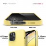 Чехол Elago Soft Silicone для iPhone 12 | 12 Pro, желтый