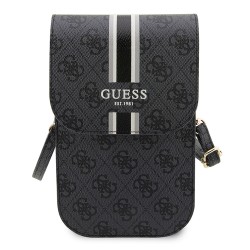 Сумка Guess Wallet Bag 4G Stripes для смартфонов, черная