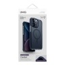Uniq для iPhone 15 Pro Max чехол Combat AF Smoke Blue (MagSafe)