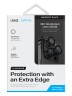 Uniq стекло для iPhone 15 Pro Max OPTIX Camera Lens protector Aluminium Black