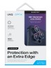 Uniq стекло для iPhone 15 Pro Max OPTIX Camera Lens protector Aluminium Iridescent