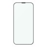 Uniq стекло для iPhone 15 Pro Max OPTIX Vision care (anti-blue) Clear/Black (+installer)