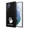 Karl Lagerfeld для Galaxy S24 Ultra чехол Liquid silicone NFT Choupette Hard Black