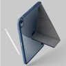 Чехол Uniq Moven для iPad Air 10.9 (2022/20) с отсеком для стилуса, синий/прозрачный
