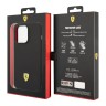 Чехол Ferrari Liquid Silicone with metal logo Hard для iPhone 14 Pro, черный (MagSafe)