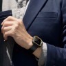 Чехол Uniq Moduo interchangable для Apple Watch 45/44 мм, черный/желтый