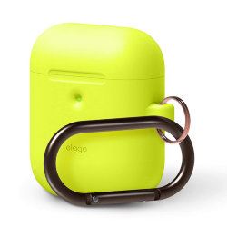 Чехол Elago Hang case для AirPods 2, Neon Yellow
