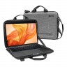 Сумка Tomtoc Laptop Shoulder Bag A25 для ноутбуков 15.4-16'', серая