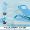 Elago для iPhone 15 Pro Max чехол Soft silicone (Liquid) Ocean Blue