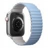 Ремешок Uniq Revix reversible Magnetic для Apple Watch 42-44-45-49 mm, белый/голубой