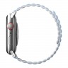 Ремешок Uniq Revix reversible Magnetic для Apple Watch 42-44-45-49 mm, белый/голубой