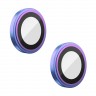BLUEO Camera lens Armor metal для камеры iPhone 14 | 14 Plus, Colorful (2 шт +installer)