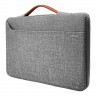 Чехол-сумка Tomtoc Laptop Briefcase A22 для Macbook Pro 15.4-16'', серый