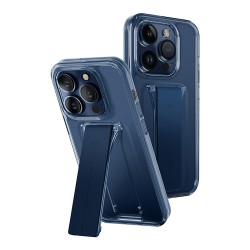 Uniq для iPhone 15 Pro чехол Heldro Mount with Stand Deep Blue