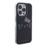 Hello Kitty для iPhone 15 Pro Max чехол PC/TPU Kitty Face Hard Black