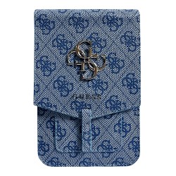 Сумка Guess Wallet Bag 4G Big metal logo для смартфонов, синяя