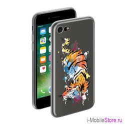 Чехол Deppa Gel Art Animal для iPhone 7/8/SE 2020, Тигр