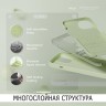 Elago для iPhone 15 чехол Soft silicone (Liquid) Pastel Green
