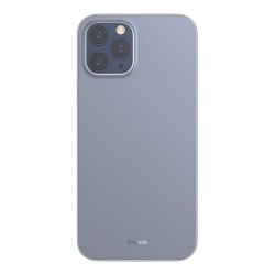 Чехол Baseus Wing Case для iPhone 12 Pro Max, белый/полупрозрачный