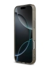 Lacoste для iPhone 17 Pro Max чехол IML Croc logo Hard Transparent Black (MagSafe)