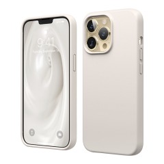 Чехол Elago Soft Silicone для iPhone 13 Pro, бежевый