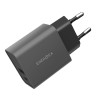 Сетевое зарядное EnergEA Ampcharge PD20+, USB-C PD + USB-A QC3.0, 20 Вт