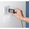 Сетевое зарядное EnergEA Ampcharge PD20+, USB-C PD + USB-A QC3.0, 20 Вт