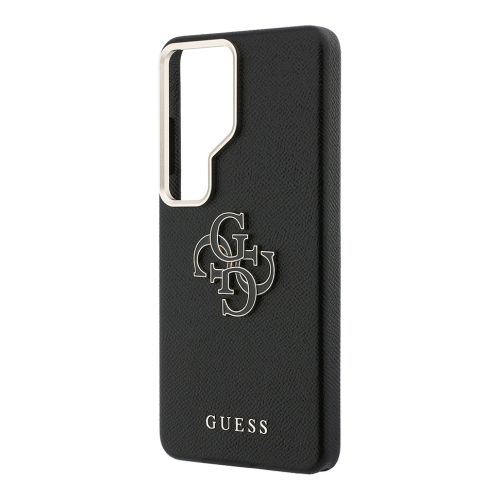 Guess для Galaxy S26 Ultra чехол PU Saffiano Full Wrapped 4G Big Metal logo & Cam Hard Black