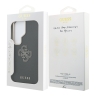Guess для Galaxy S26 Ultra чехол PU Saffiano Full Wrapped 4G Big Metal logo & Cam Hard Black