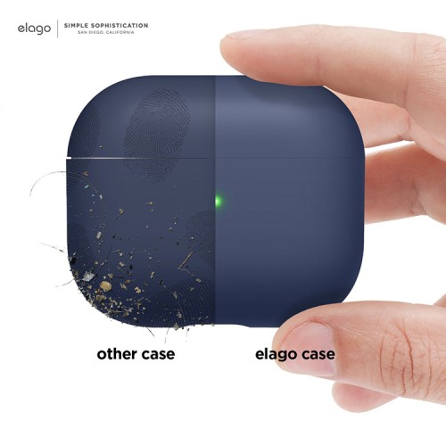 Чехол Elago Liquid silicone для AirPods 3 (2021), синий