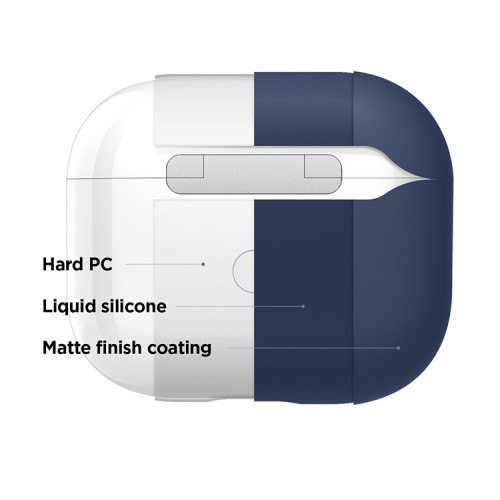 Чехол Elago Liquid silicone для AirPods 3 (2021), синий