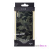 Кожаный чехол Toria Camouflage Hard для iPhone XR, Army (зеленый)