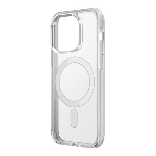 Чехол Uniq Combat AF Satin для iPhone 14 Pro Max, прозрачный (MagSafe)