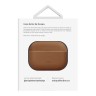 Чехол Uniq Terra Genuine Leather with handstrap для AirPods Pro 2, коричневый