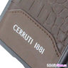Кожаный чехол Cerruti Croco Leather Hard для iPhone 7/8/SE 2020, коричневый