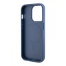 Чехол Guess PU G CUBE Hard для iPhone 14 Pro, голубой (MagSafe)