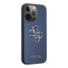 Чехол Guess PU Saffiano 4G Big metal logo Hard для iPhone 13 Pro Max, синий