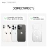Elago магнитный бумажник MagSafe Card Pocket Clear PC Transparent