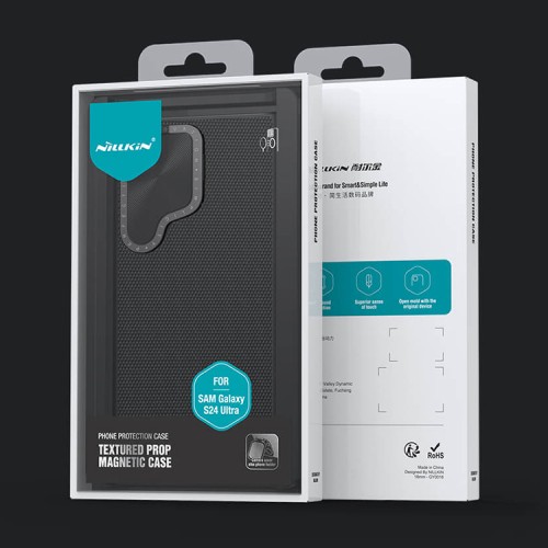 Nillkin для Galaxy S24 Ultra чехол Textured ProP Magnetic Black