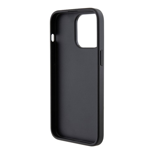 Karl Lagerfeld для iPhone 15 Pro Max чехол Cardslot PU Saffiano NFT Karl & Choupette metal Grey